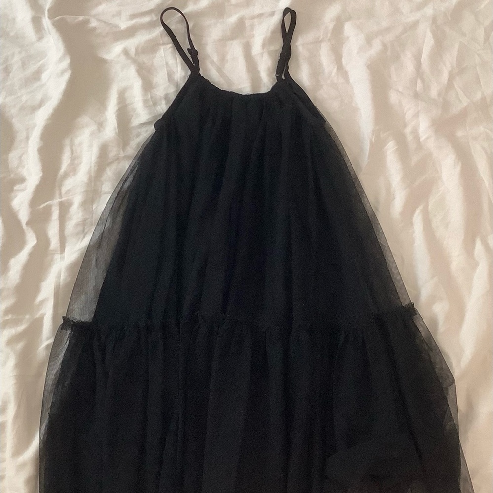Black gothic dress